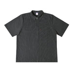 Load image into Gallery viewer, Classic &quot;Street Zip&quot; Pinstripe Shirt
